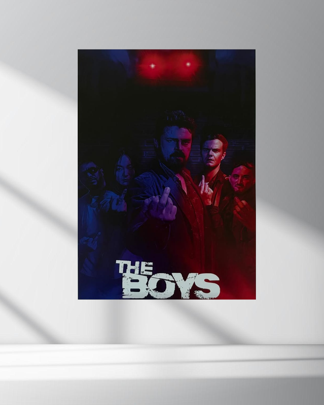 The Boys Neon Series Poster