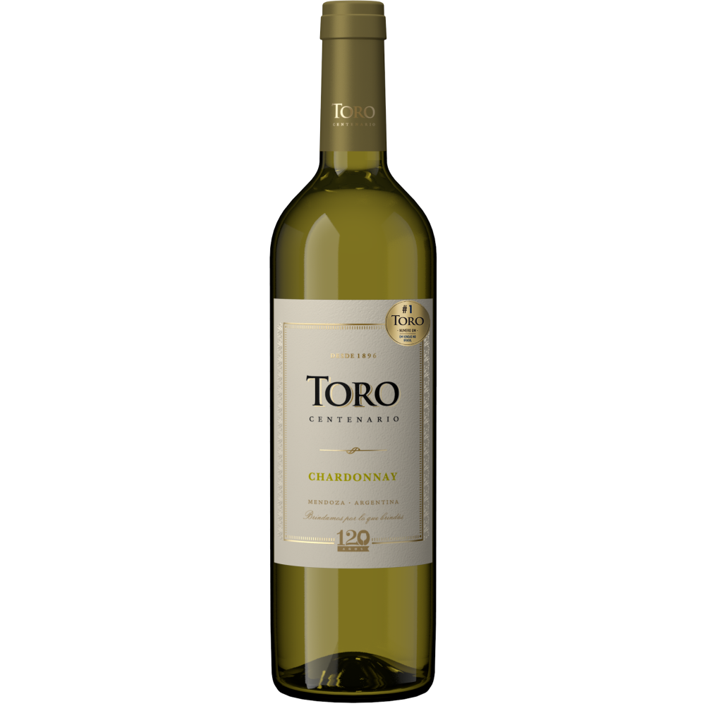 Vinho Branco Fino Chardonnay Toro Centenario 6x750ml