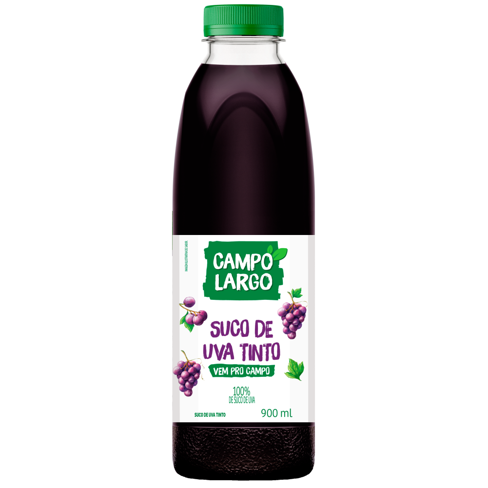 Suco Uva Ambiente Campo Pet Largo 6x900ml