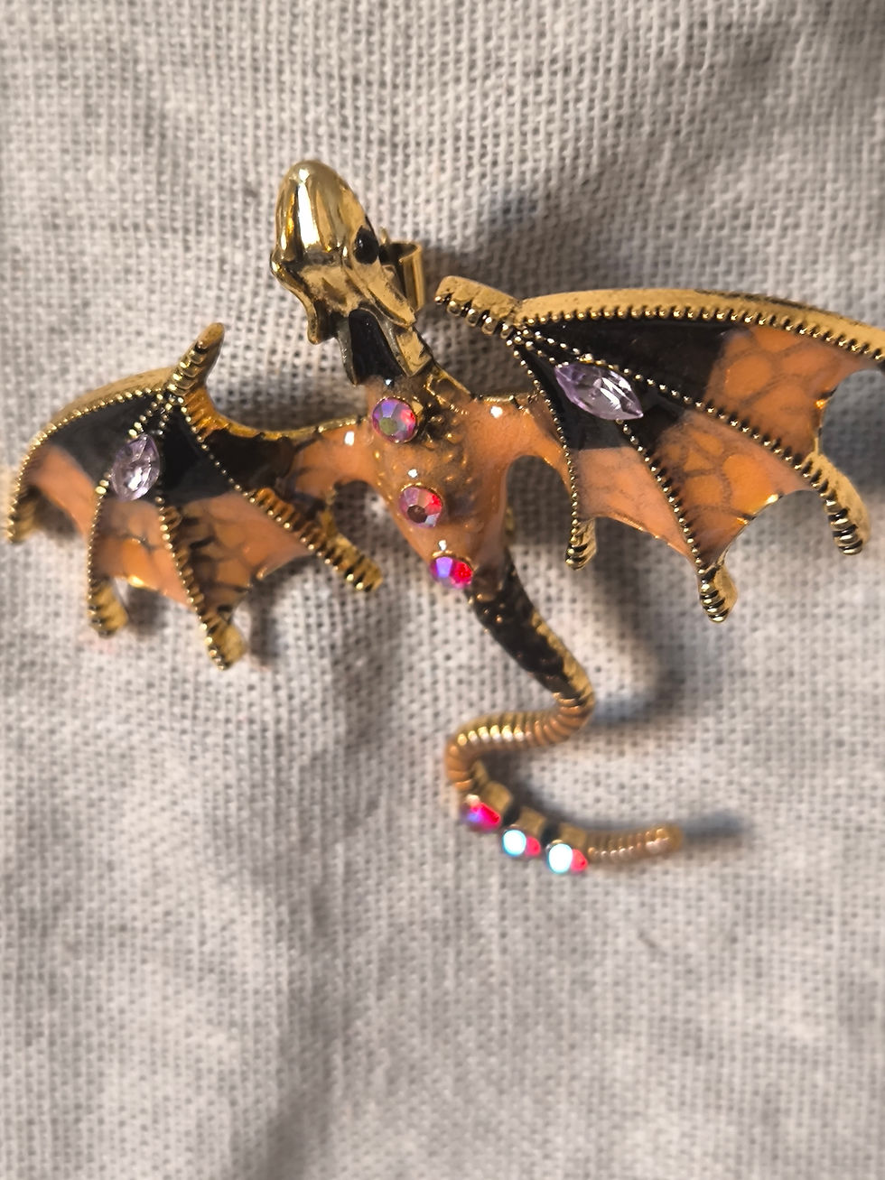 Miniature : Broches dragon 