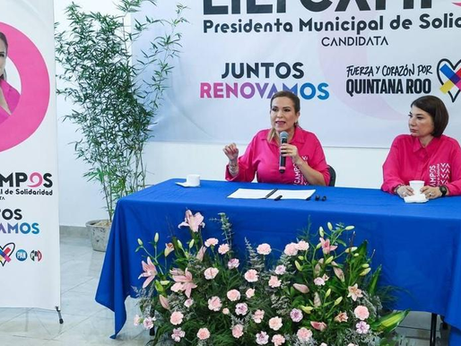 Llama Lili Campos a defender la renovación en Solidaridad