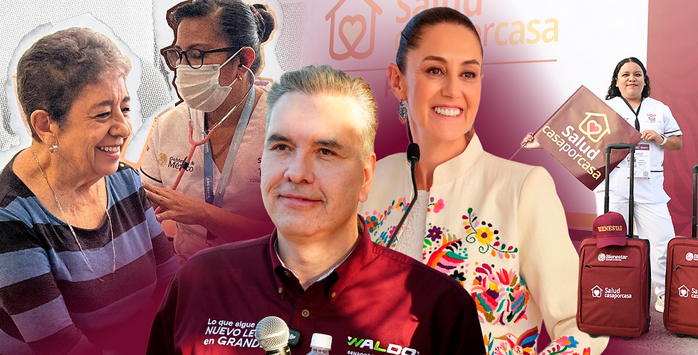 Respalda Waldo Fernández atención médica casa por casa