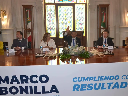Responden regidores el Quinto Informe de Gobierno del alcalde Marco Bonilla