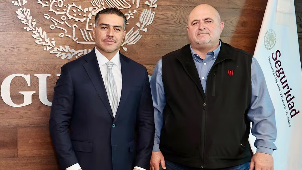 Julián LeBarón se reúne con Harfuch y afirma que en la seguridad no caben las disputas ni los intereses partidistas