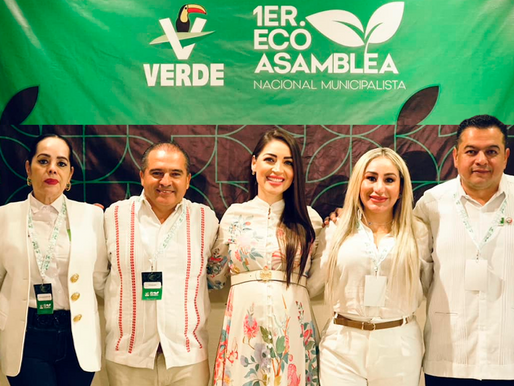 Jasmin Bugarín refuerza compromiso con la transformación en la 1ª Eco Asamblea Municipalista