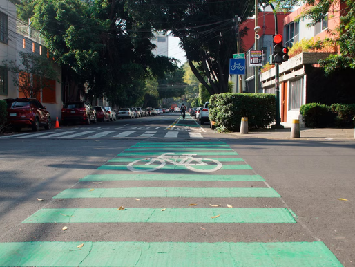 Concluye la rehabilitación de ciclovías en la colonia Del Valle para mejorar la movilidad ciclista