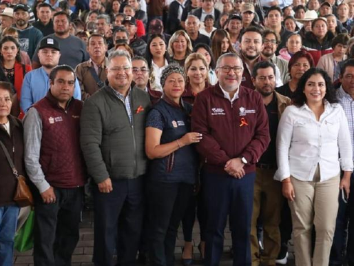 Texcoco, anfitrión en la entrega de apoyo agropecuario a 13 municipios del oriente del Edomex