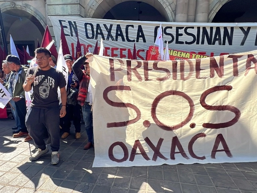 Asamblea de Pueblos en Oaxaca solicitarán intervención de Sheinbaum ante inseguridad