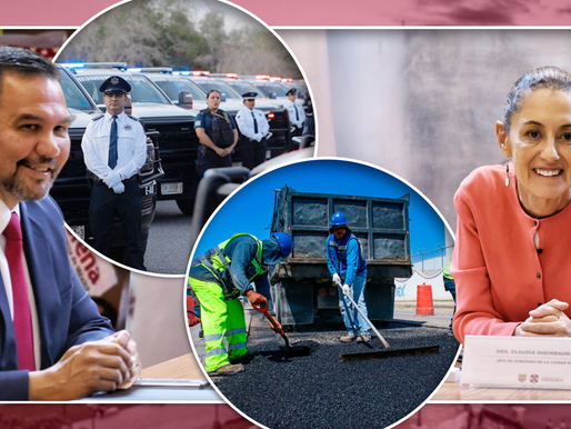 Trabajo en equipo con Sheinbaum permite a Cruz Pérez Cuéllar conseguir recursos para seguridad y obras