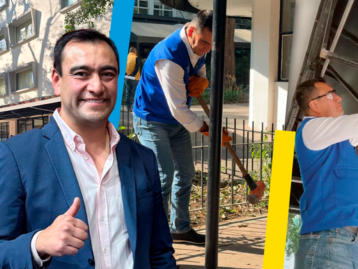 César Garrido informa sobre retiro de estructura irregular en Polanquito