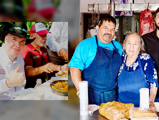 Waldo Fernández resalta el valor del comercio familiar durante su visita a Carnicería La Reyna