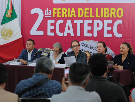 Esperan 50 mil asistentes a la Segunda Feria del Libro Ecatepec 2026
