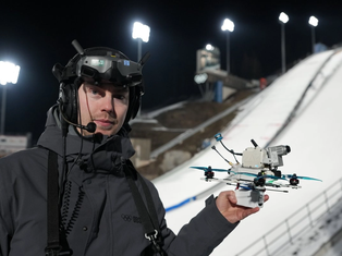 Los drones ganan protagonismo en retransmisiones olímpicas