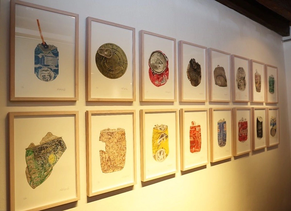 Exponen “Latas de Palestina” de Rodrigo Ímaz en la Casa de la Primera Imprenta