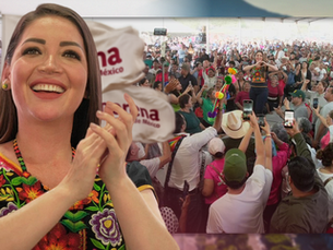 Con más de 10 mil asistentes, Jasmin Bugarín realiza asamblea informativa