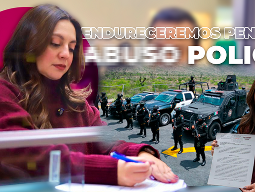 Greta Barra plantea endurecer penas por abuso policial en Nuevo León