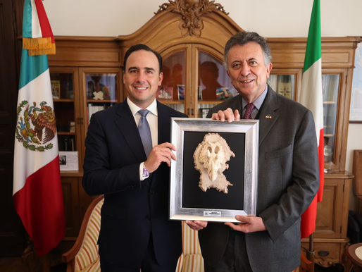 Coahuila refuerza vínculos con Italia en gira económica