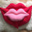 Миниатюра: 💋  Декоративная подушка "Губки" 40см х 20см 💋