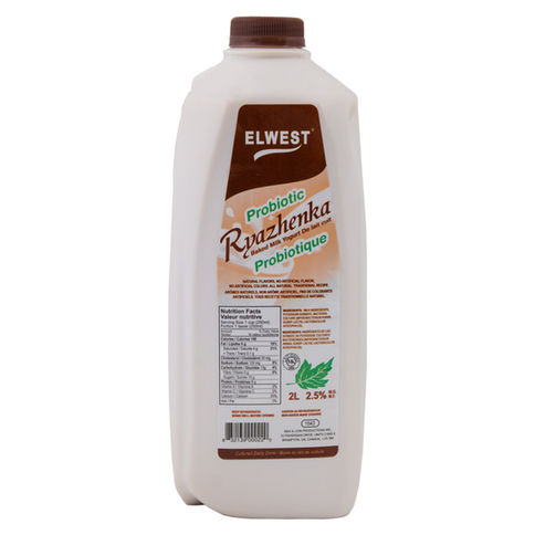Ryazhenka 2.5% M.F. 2 L bottle