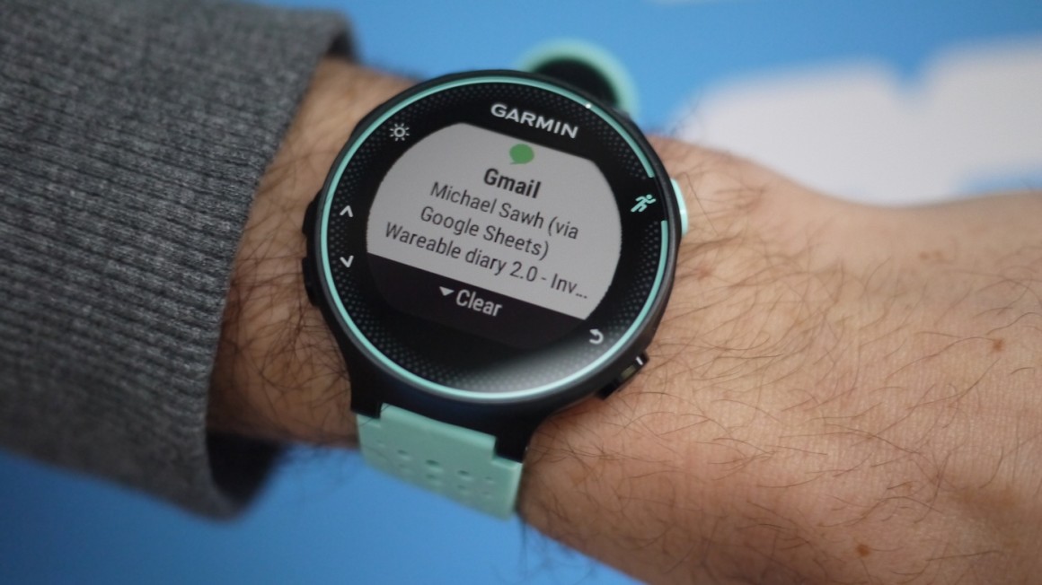 garmin forerunner whatsapp