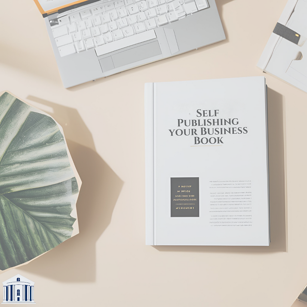 How to self-publish your business book - a step-by-step guide