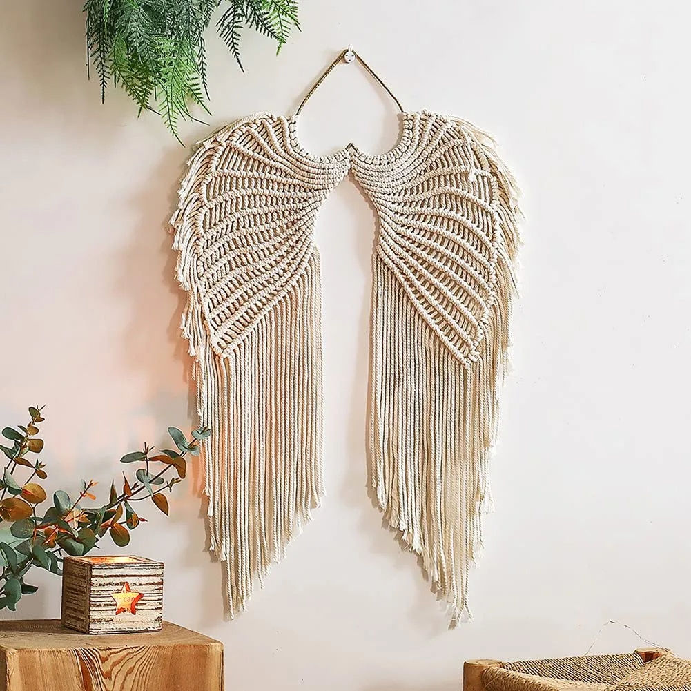 Ailes d'Ange en Macramé, fait à la Main.