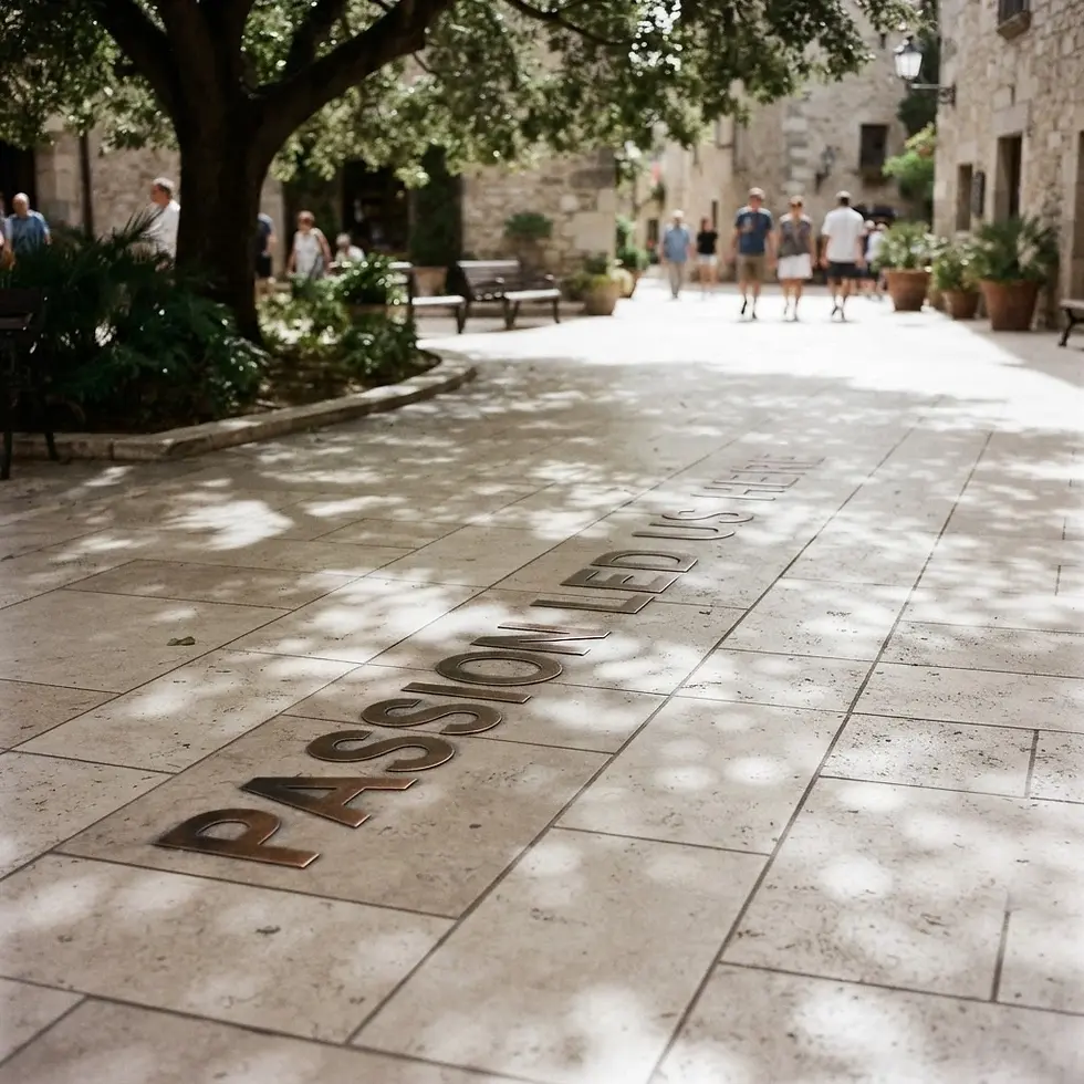 Inspiring Message Footsteps