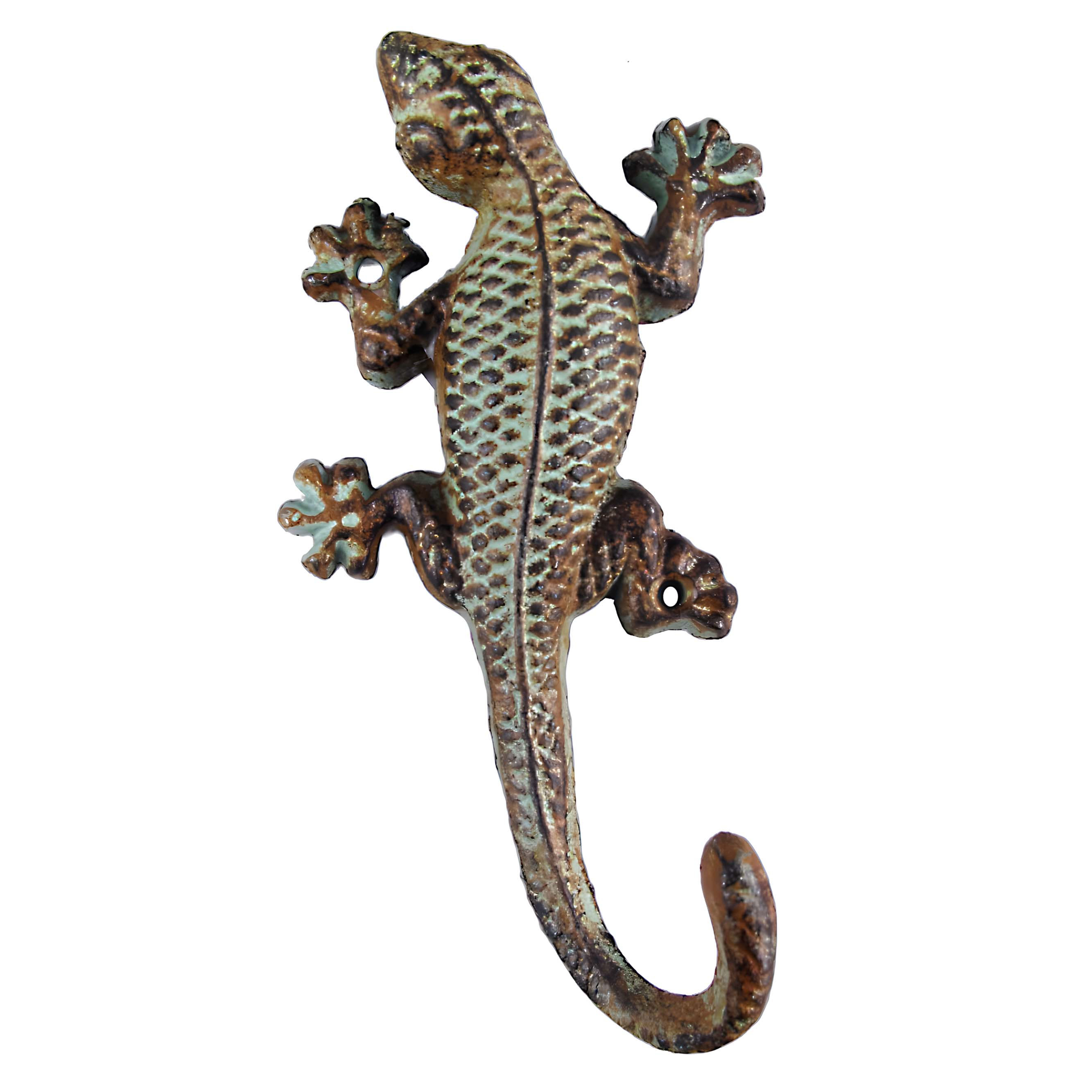 Haken Gecko Grün