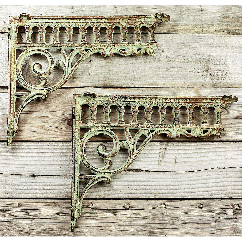 Miniaturbild: 2 x Regalstützen London green