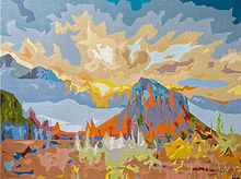 Holly Boruck | Landscape Obscura - 3, Oil, UNITED STATES OF AMERICA