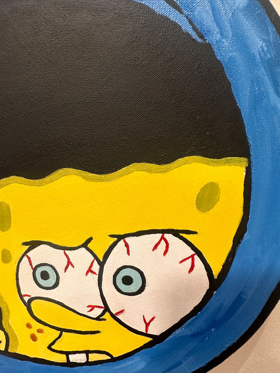 Miniatura: Spongebob Porthole Painting