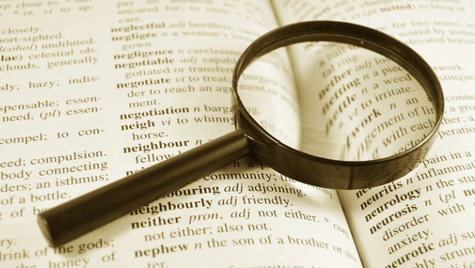 Dictionary definition helps decide will challenge