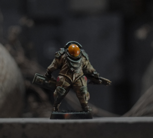 BlightBones Space Jock and the object X1 32mm