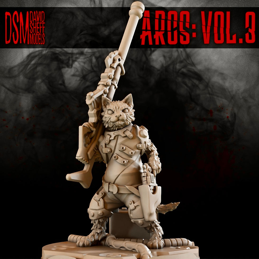 Thumbnail: DSM ARC Aliens Scavengers X8 28mm With Base.