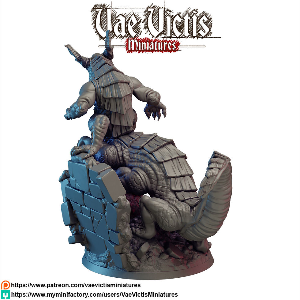Thumbnail: Vae Victis Miniatures The Behir x1 28mm