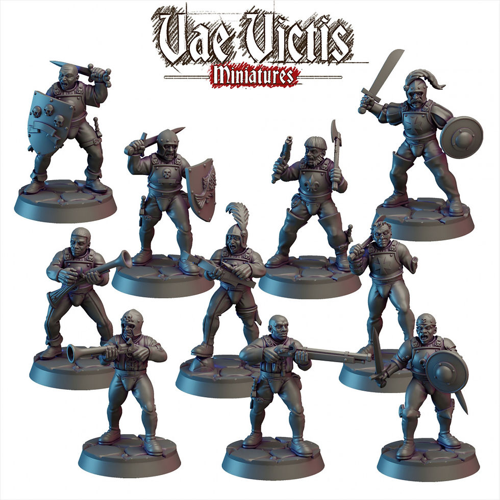 Vae Victis Miniatures Modular Swords for hire Vol.3 X10 28mm