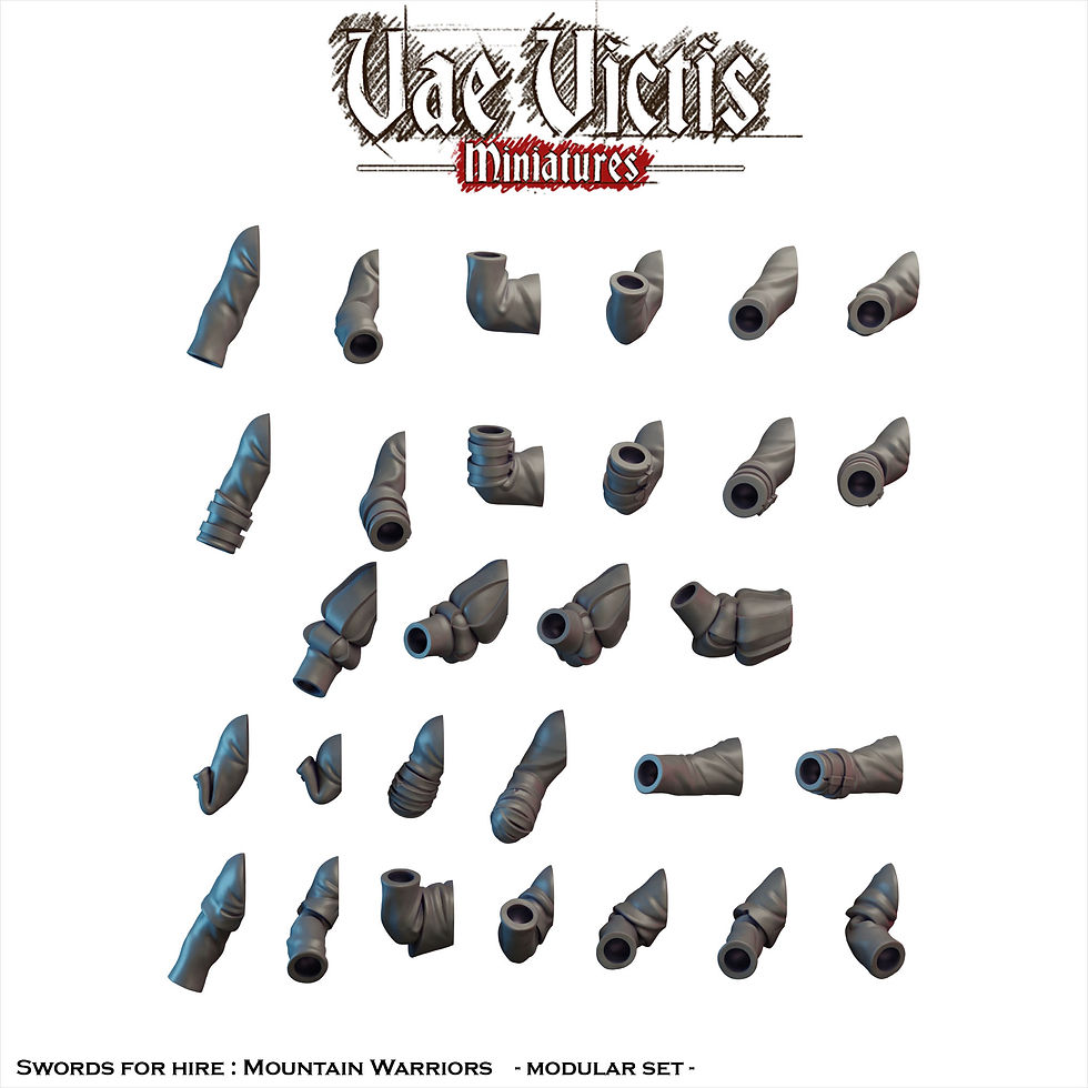 Thumbnail: Vae Victis Miniatures Fur and Steel Warband 28mm