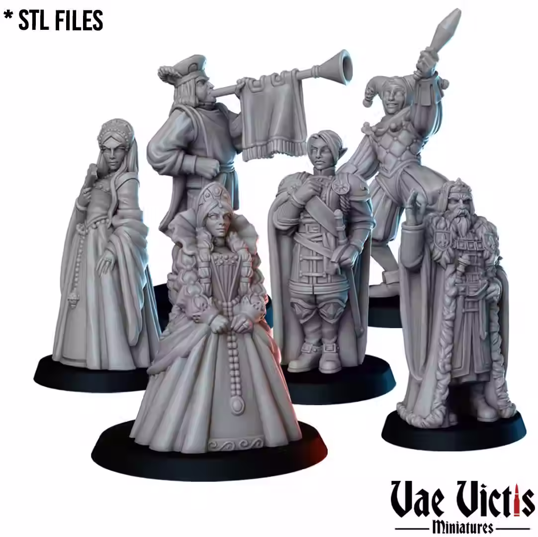 Vae Victis Miniatures King's court set 28mm