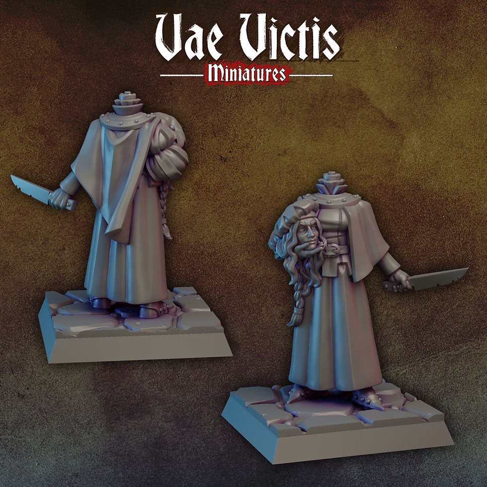 Thumbnail: Vae Victis Miniatures Gravediggers Vol1 28mm