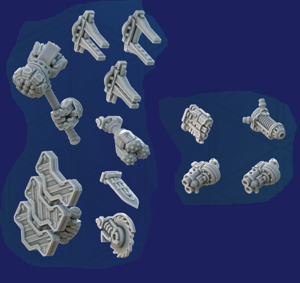 Thumbnail: Treadhead Rad Supermassive Space Dwarves Exo Rigger X1 28mm