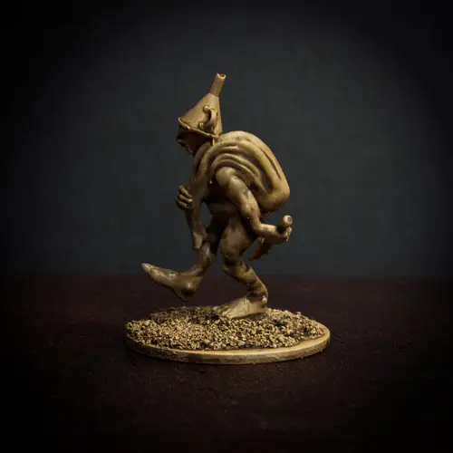 Thumbnail: Knucklebones Miniatures House Pixie - Cone Head X1 28mm