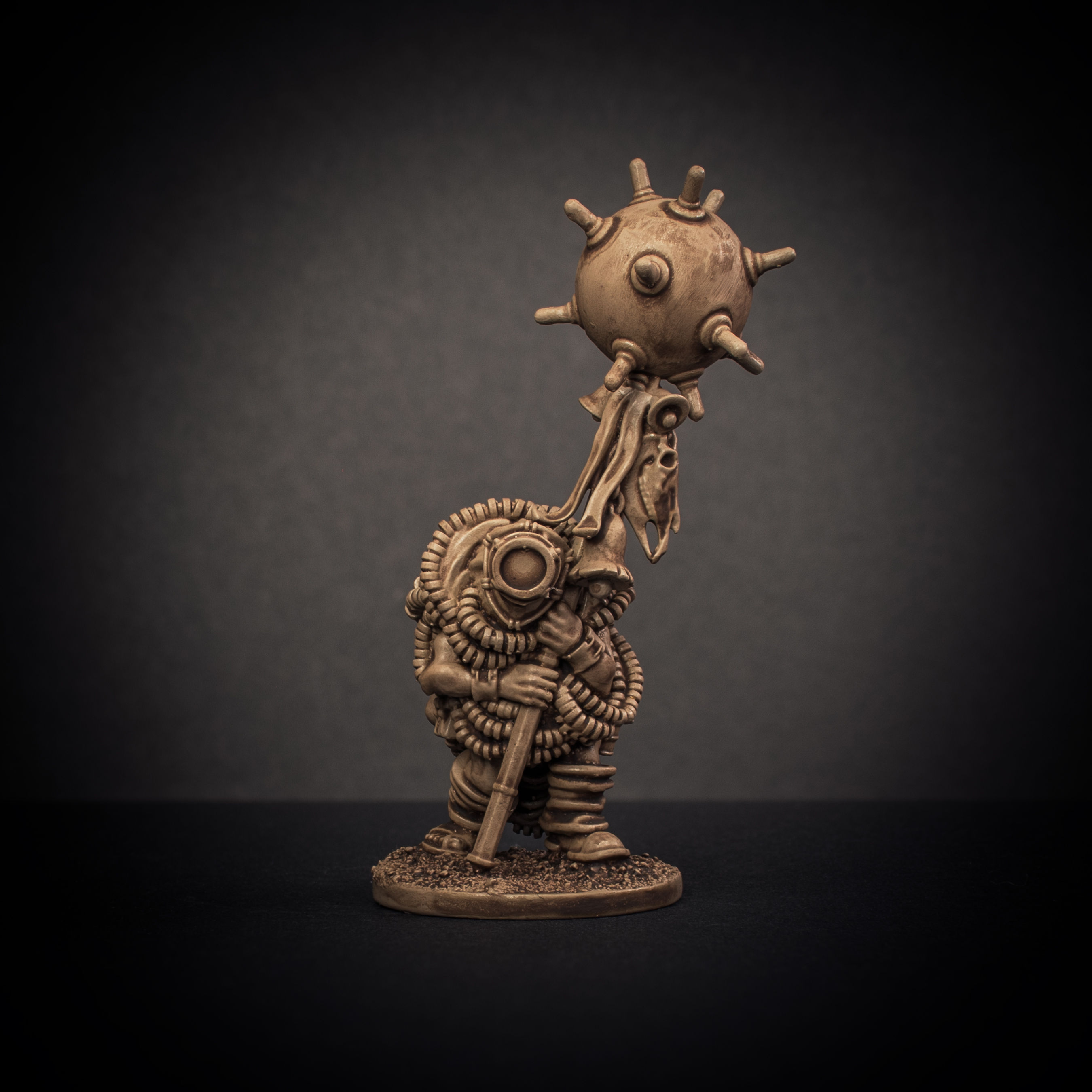 Knucklebones Miniatures Trench Herald Underminer X1 28mm