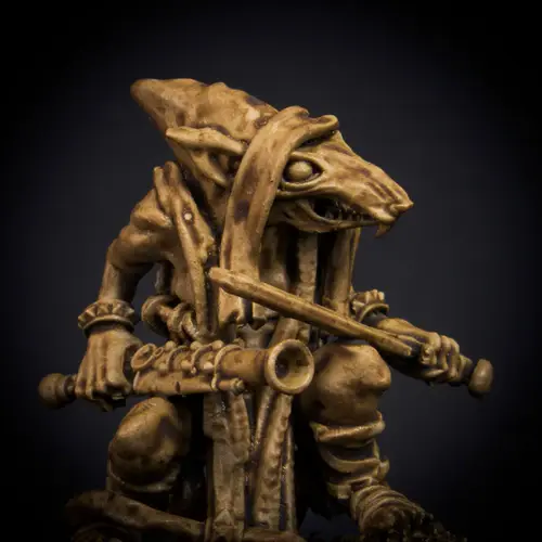 Thumbnail: Knucklebones Miniatures Ratman Assassin X1 28mm
