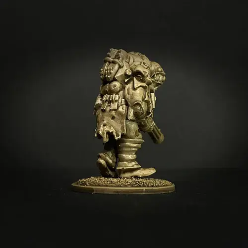 Thumbnail: Knucklebones Miniatures Last War Machine Gunner  Hugo Buzzsaw X1 28mm
