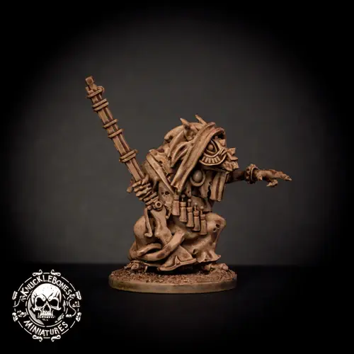 Thumbnail: Knucklebones Miniatures Ratman Sniper 1 X1 28mm