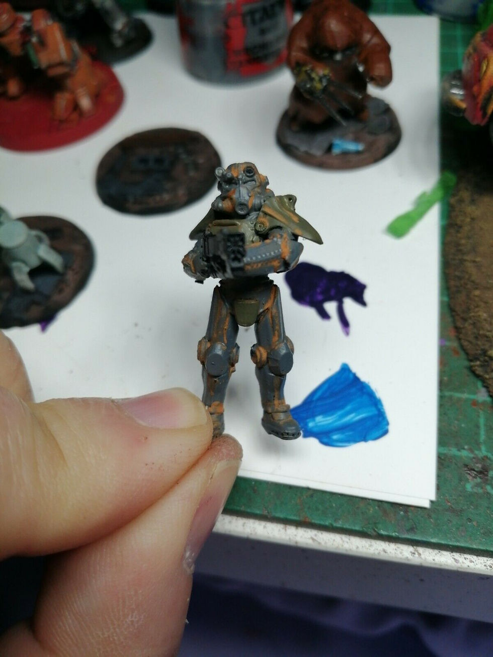 Thumbnail: Fallout wasteland warfare Power Armour X10 stargrave 40k starsaga