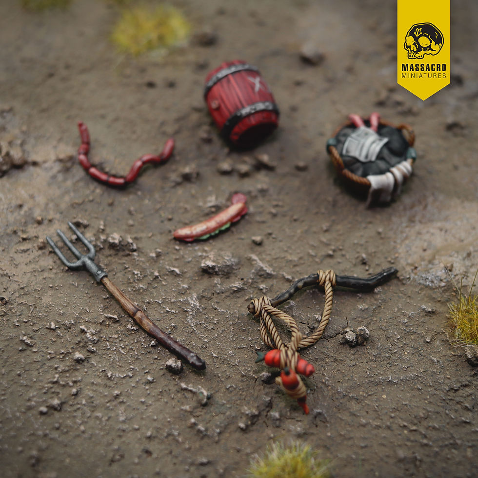Thumbnail: Massacro Miniatures The Screeching Charge - Infantry X8 28mm
