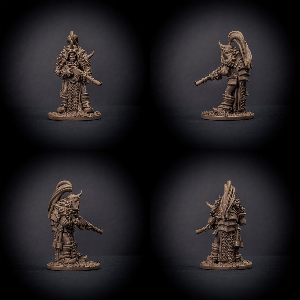 Thumbnail: Knucklebones Miniatures Elderberrian Traitor Guard No1 X1 28mm
