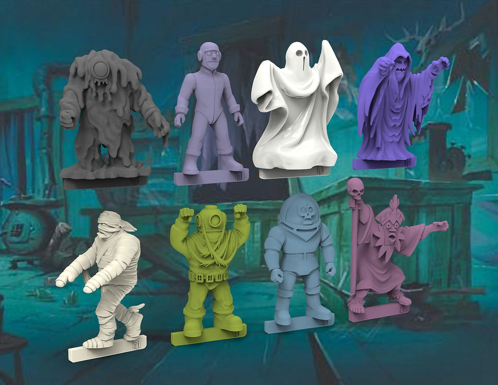 Thumbnail: BMT  Scooby Doo Gang Monster X8 28mm