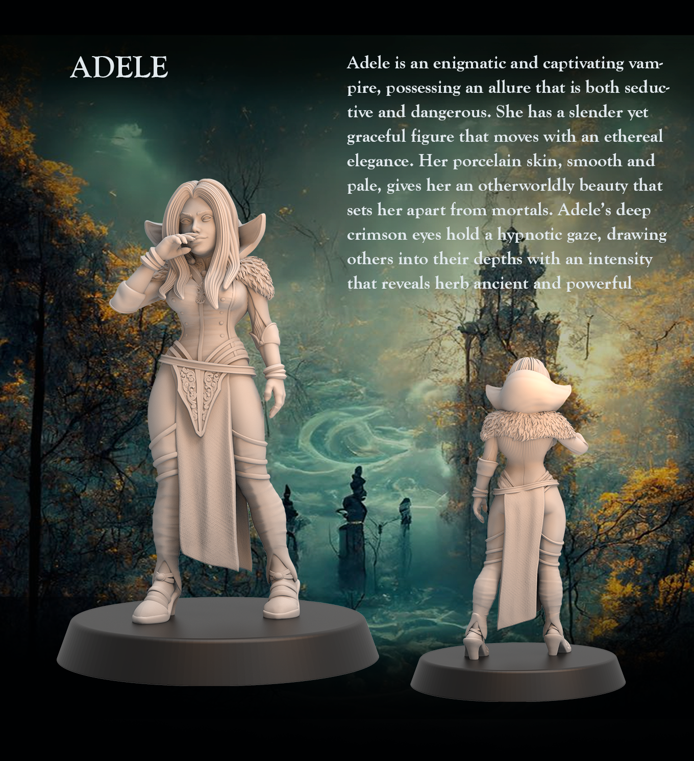 Adele Dark Fantasies RKS 3D 32mm